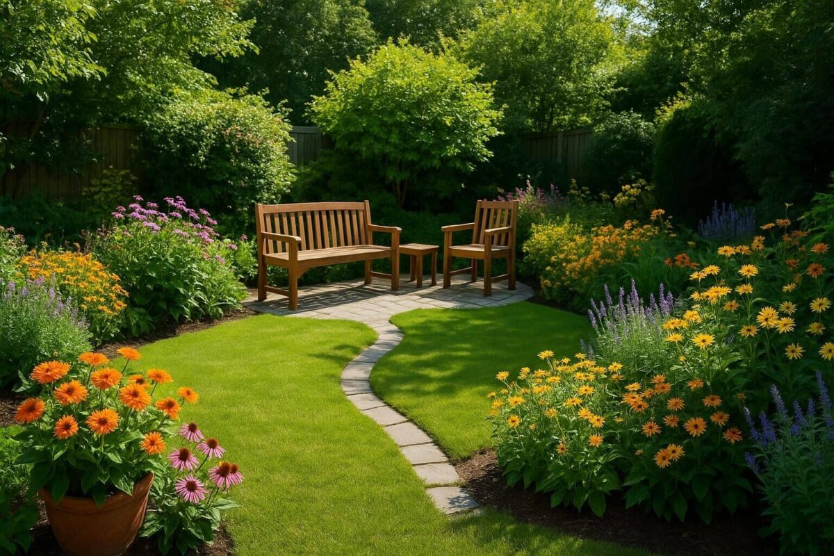 backyard garden london