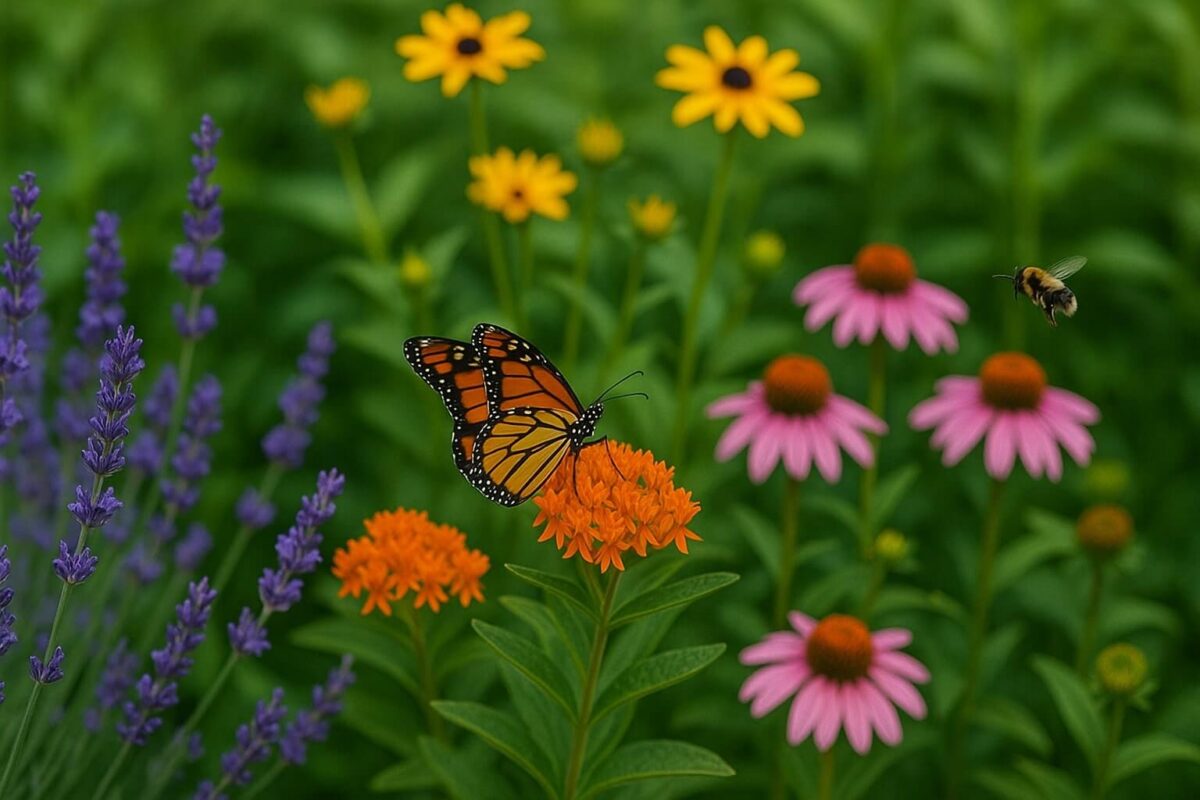 Planting a Pollinator Paradise Easy Flower Bed Ideas for Bees and Butterflies