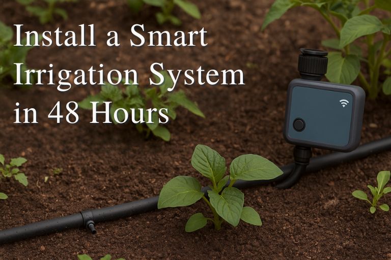 Install a Smart Irrigation System in 48 Hours