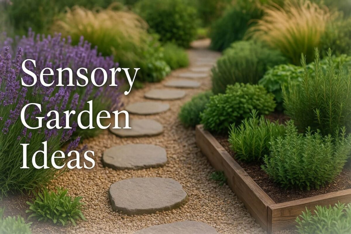Peaceful Sensory Garden Path