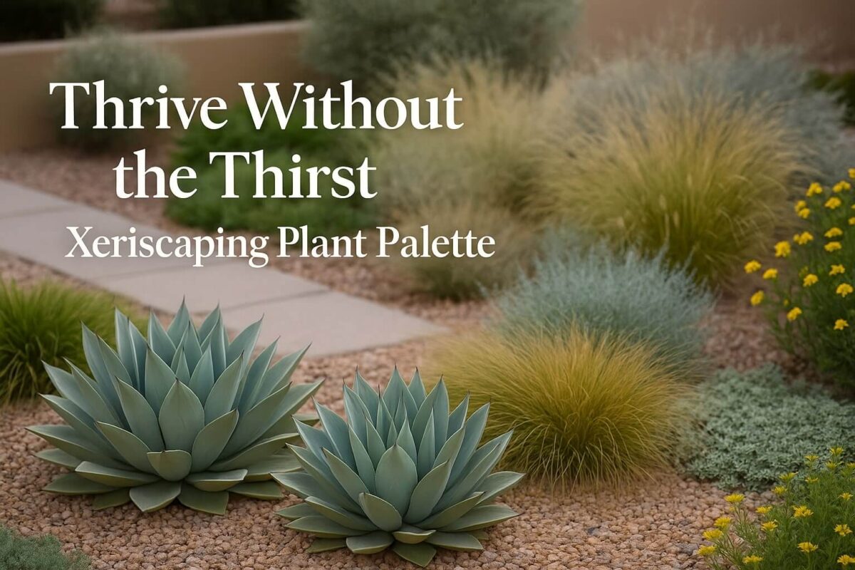 Xeriscape Garden in Daylight