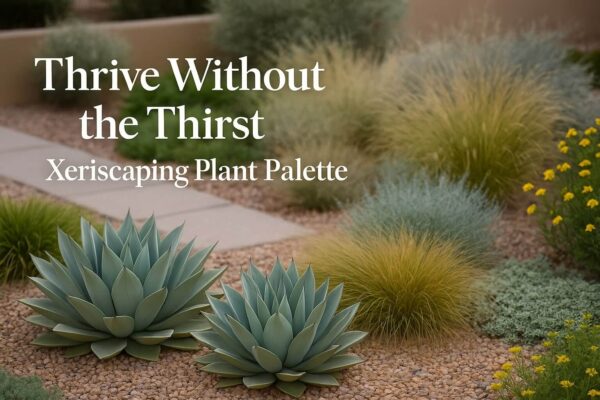 Xeriscape Garden in Daylight