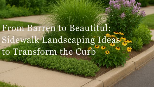 Sidewalk Landscaping Ideas
